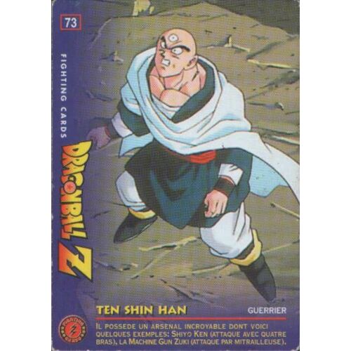 Dbz Panini Série Fighting Cards N°73 Ten Shin Han (1999)