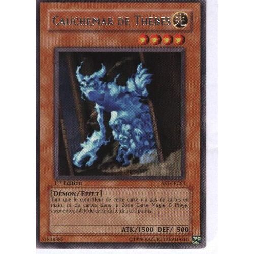 Cauchemar De Thèbes , 1ere Edition , Ast-Fr063 Carte Rare
