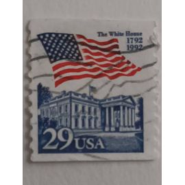 R67 - Oblitéré Usa N°2015 - Année 1922 -- Drapeau, La Maison Blanche --.