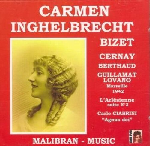 Carmen Cernay; Bertrand; Guillamat; Opéra De Marseille 1942