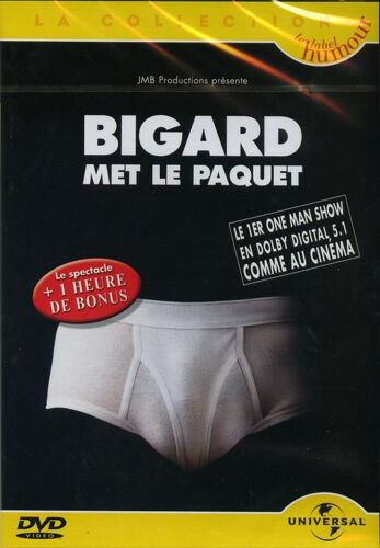 Jean-Marie Bigard - Met Le Paquet - Edition Belge