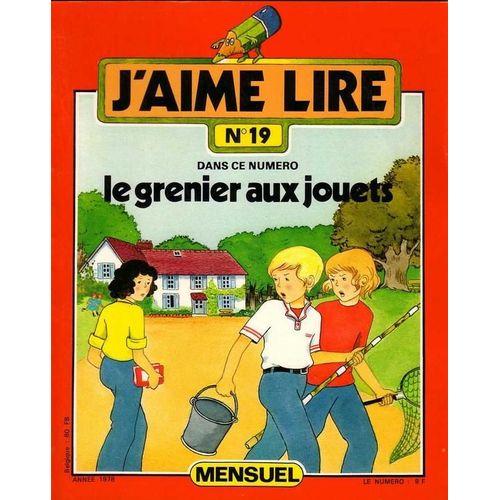 J'aime Lire N°19 De 1978 : Le Grenier Aux Jouets