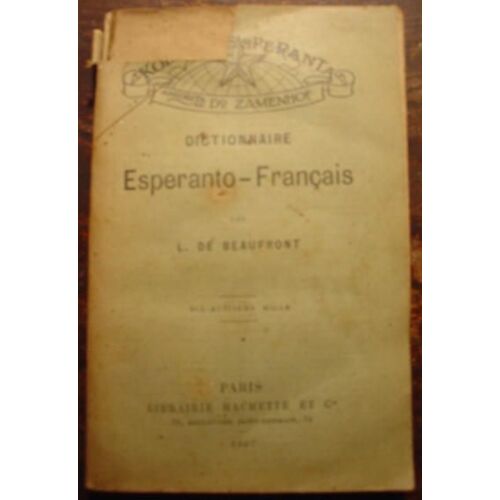 Dictionnaire Espéranto - Français