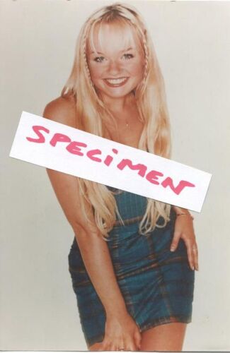 Emma Bunton - Ex Spice Girls - Photo Couleur Originale 1997 Inédite - 10 X15 Cm Env.
