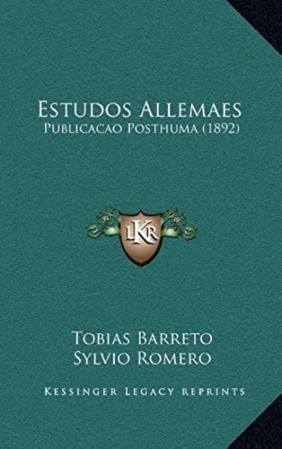 Estudos Allemaes: Publicacao Posthuma (1892)