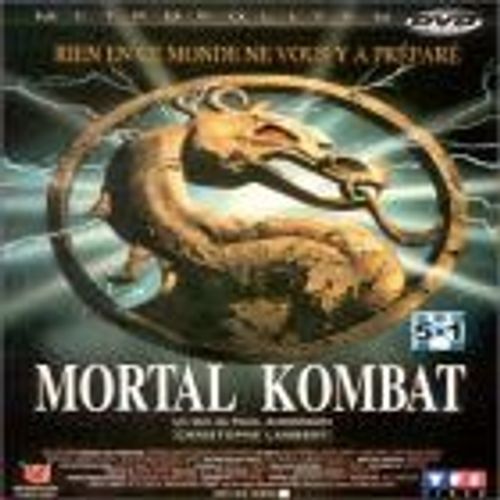 Mortal Kombat - Laserdisc - Film De Paul Anderson - V.F 97 Mn. - Ref.3384445001509