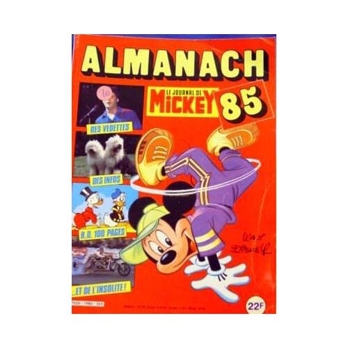Almanach 85 Mickey N° M 7020 : Le Journal De Mickey 85