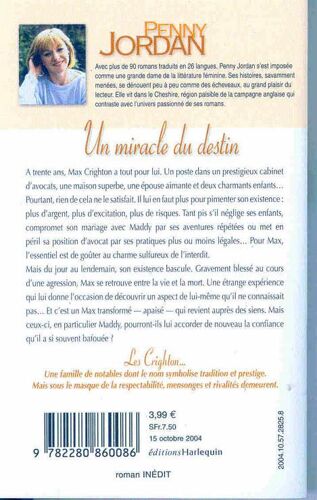 Les Crighton N° 8 - Un Miracle Du Destin