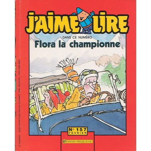 J'aime Lire N°157 De 1990 : Flora La Championne
