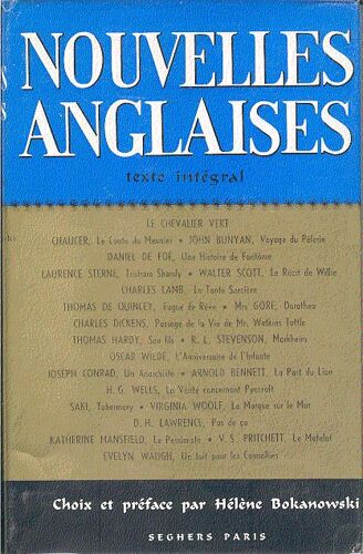 Nouvelles Anglaises - Texte Intégral   de collectif  Format  (Livre)