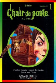 Chair De Poule Coffret No 1, 3 Volumes: Volume 1, Terreur Sous L'evier - Volume 2, La Nuit Des Pantins - Volume 3, L'horloge Maudite