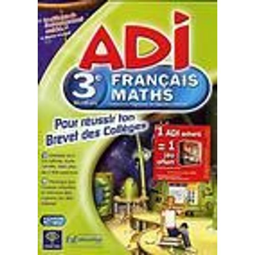 Adi 5.1 Francais-Maths 3eme Pc
