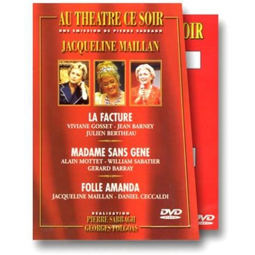 Au Théâtre Ce Soir - Coffret Jacqueline Maillan