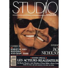Studio Magazine  N° 51 : Cannes 91; Interview Nicholson