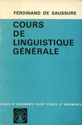 Cours De Linguistique Générale