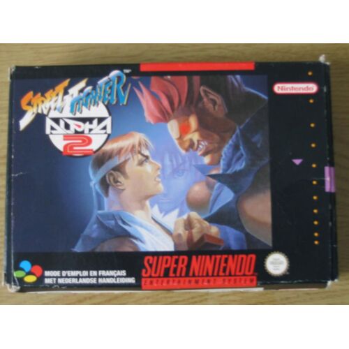 Street Fighter Alpha 2 Snes Super Nintendo