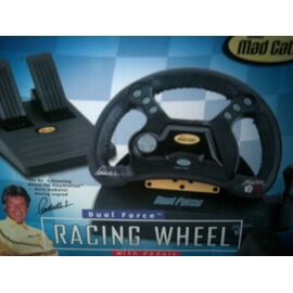 Volant Mad Catz Dual Force Racig Wheel Avec Pedales