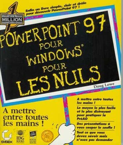 Powerpoint 97 Pour Windows Pour Les Nuls