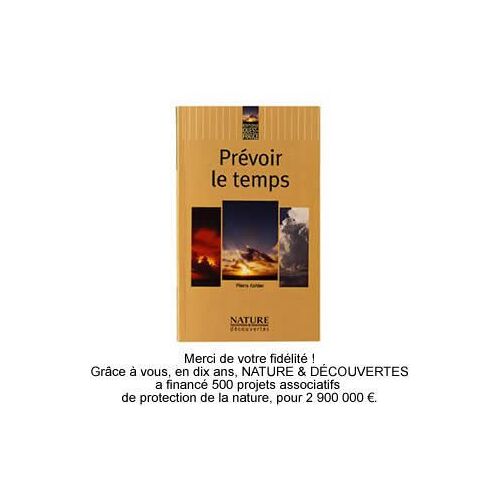 Prévoir Le Temps En 10 Leçons