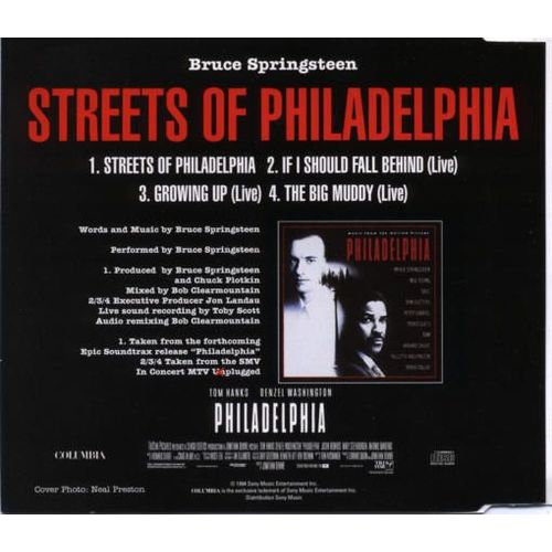 Streets Of Philadelphia