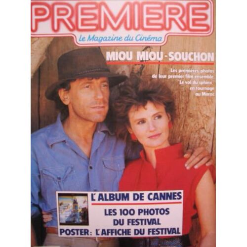 Premiere N° 87 : Miou-Miou Souchon / L'album De Cannes