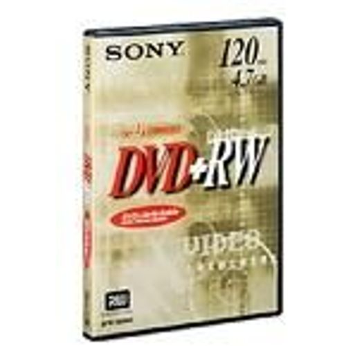 Sony DPW-120AVD - DVD+RW - 4.7 Go 1x - 4x - boîtier pour DVD vidéo