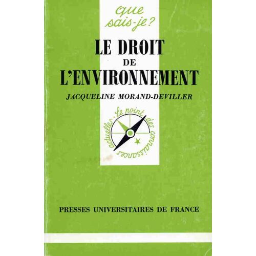 Le Droit De L'environnement