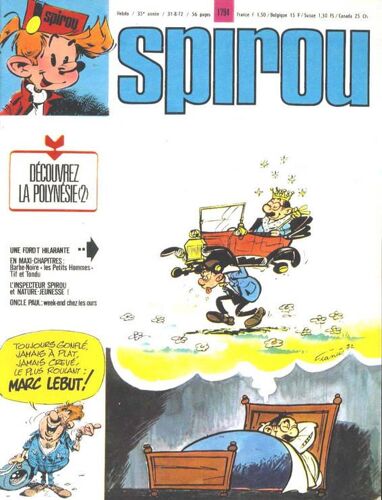 Spirou N° 1794 : Une Ford T Hilarante !
