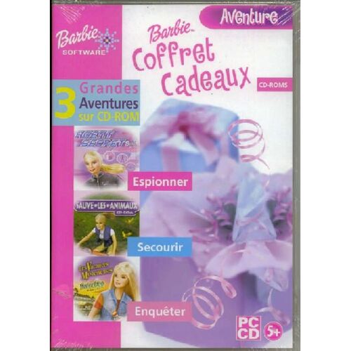 Barbie Aventure : Coffret Cadeaux (Agent Secret, Sauve Les Animaux, Les Vacances Mystérieuses) Pc