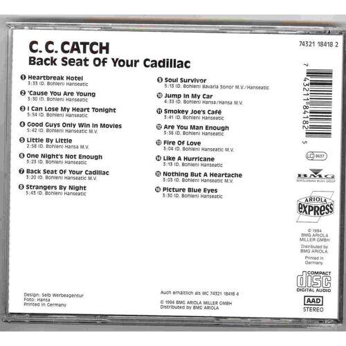 Back Seat Of Your Cadillac