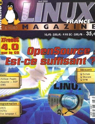 Linux Magazine N° 16 : Opensource, Est-Ce Suffisant ?