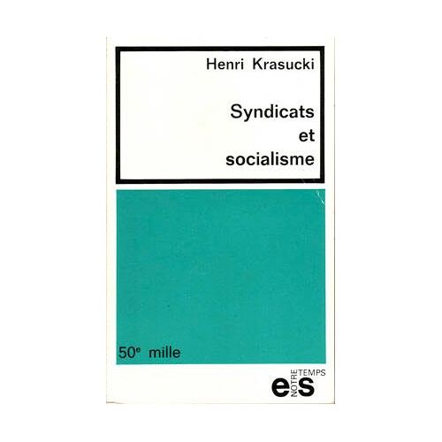 Syndicats Et Socialisme
