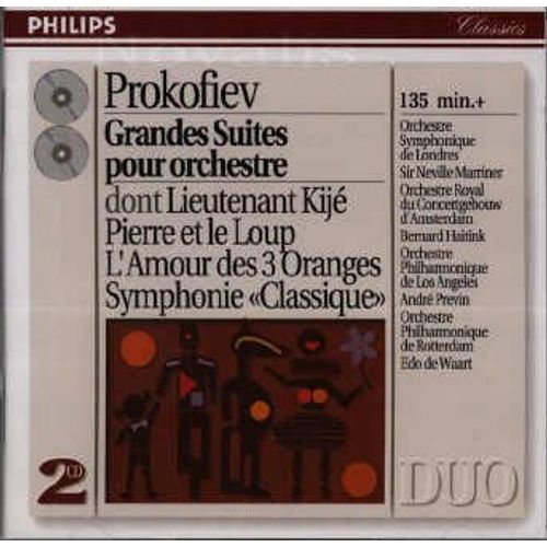 Suites De Pierre & Le Loup, Les 3 Oranges, Romeo & Juliette Orch.