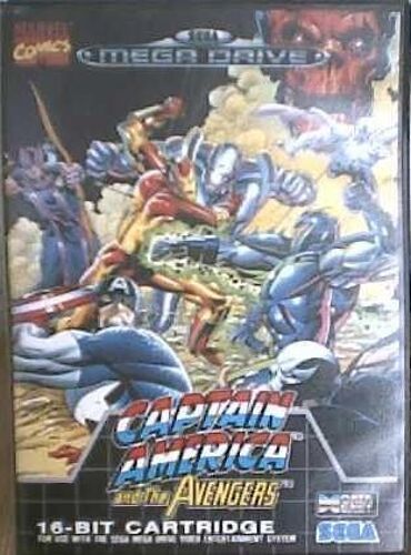 Captain America Version Original Sega Megadrive