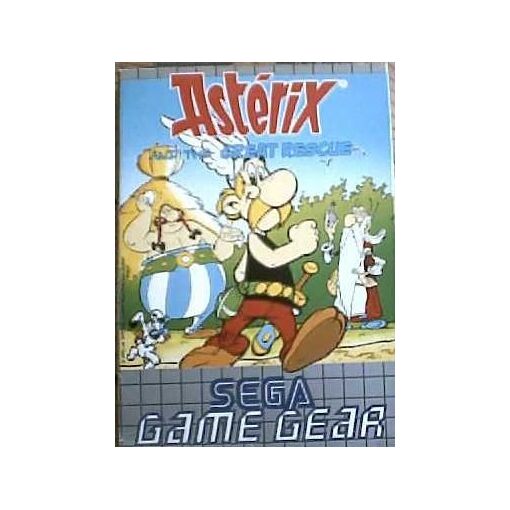 Jeu Sega Mega Drive - Astérix and the great rescue avec boite