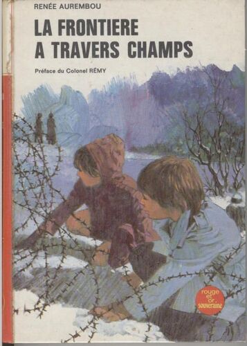La Frontière À Travers À Champs
