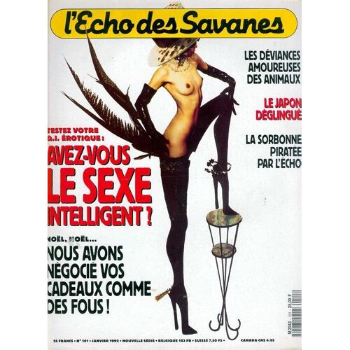 L'écho Des Savanes N° 101 : Avez-Vous Le Sexe Intelligent  ?