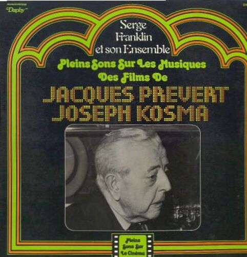 Musiques De Films De Jacques Prevert Et Joseph Kosma