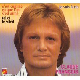 Carte Collector Claude François - PDG Disques Flèche - Vintage 70s - Rare