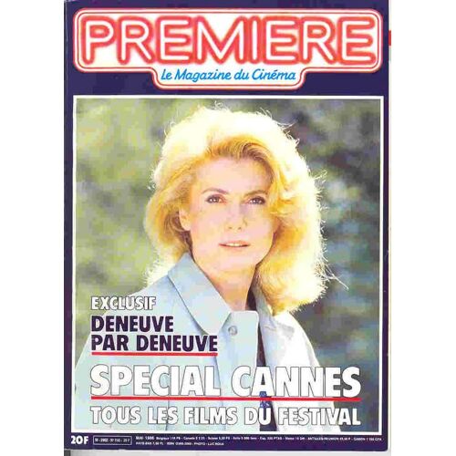 Premiere N° 110 : Special Cannes 1986/ Deneuve