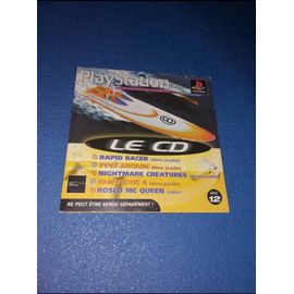 Playstation 1 ps1 demo disc 12 rapid racer nightmare creatures f1 97 arcade