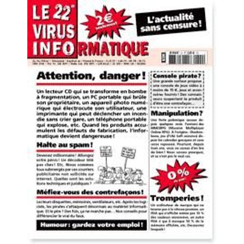 Virus Informatique N° 22 : Numéro 22