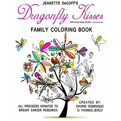 Dragonfly Kisses Family Coloring Book