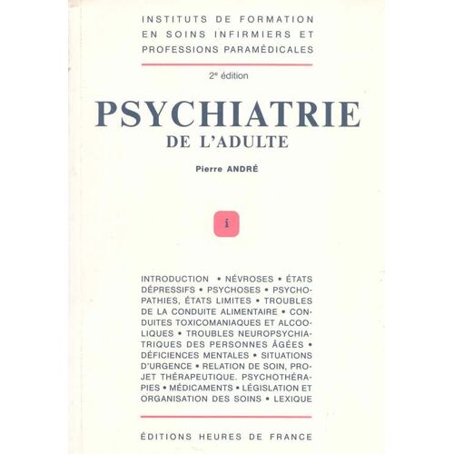 Psychiatrie De L'adulte