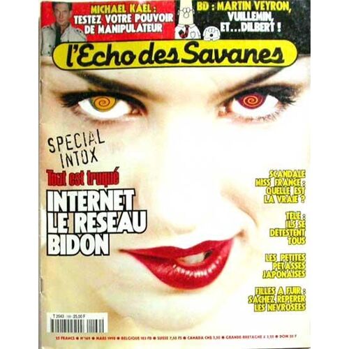 L'echo Des Savanes N° 169 : Internet Le Réseau Bidon