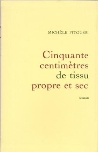 Cinquante Centimètres De Tissu Propre Et Sec