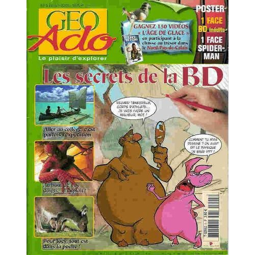 Géo Ado N° 05 : Les Secrets De La Bd