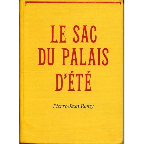 Le Sac Du Palais D'été