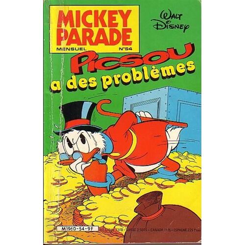 Mickey Parade N° 54, Picsou A Des Problèmes