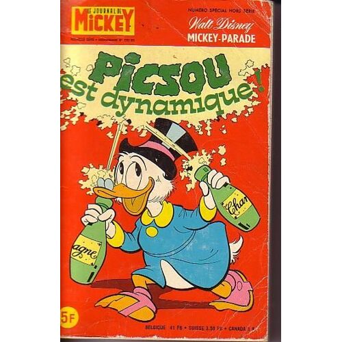 Le Journal De Mickey N°1363 Bis : Picsou Est Dynamique